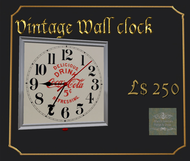 Vintate wallclock
