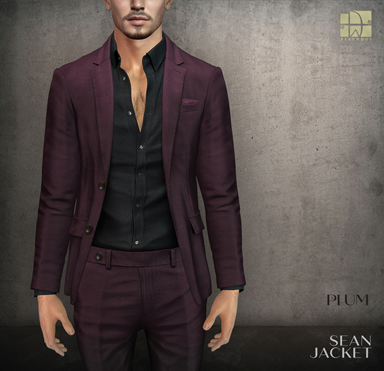 [Deadwool] Sean jacket - plum