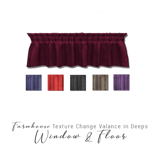 IDEA - Windows - Valance - Rich Tones