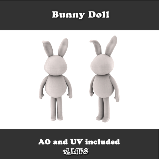Alive FULLPERM Bunny Doll