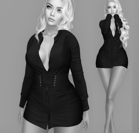 SASSY - ELLE SHIRT DRESS DEMO