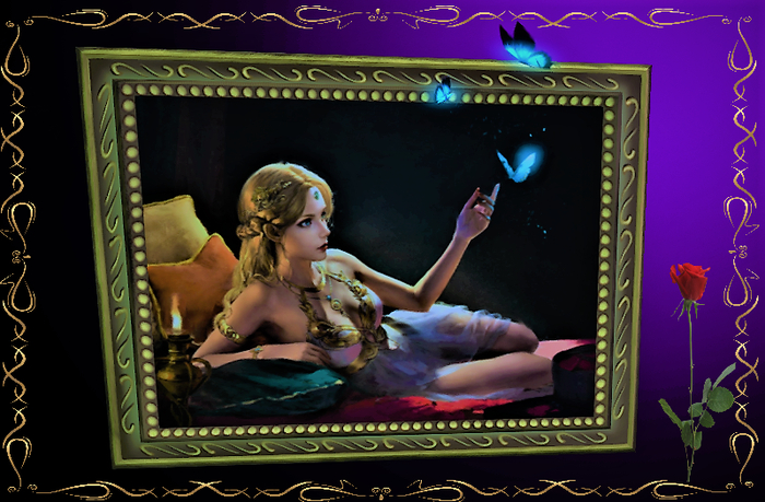 ART * BUTTERFLY MEDITATION * 2 (LI) FULL PERM