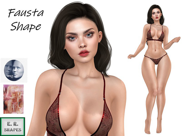 E. R. Shapes - Fausta Shape <Genus Strong Face Gift, Legacy body>