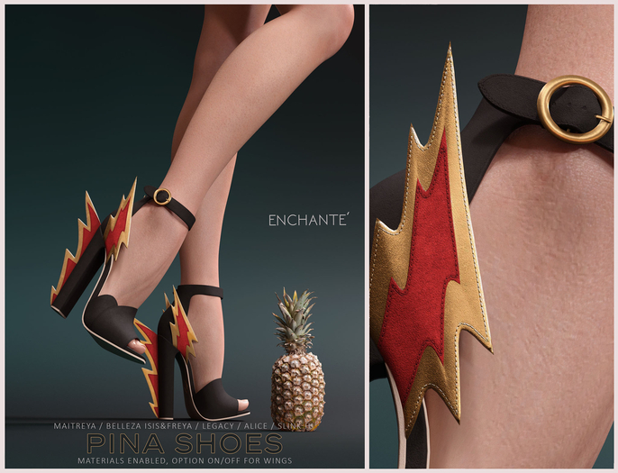 [Enchante'] - Pina Shoes - BASE PACK