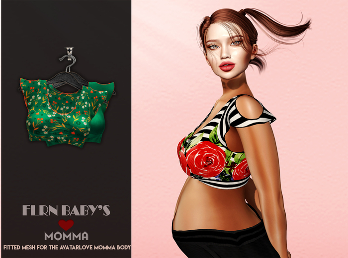 [FLRN DESIGN] - MOMMA MINI TOP_GREEN