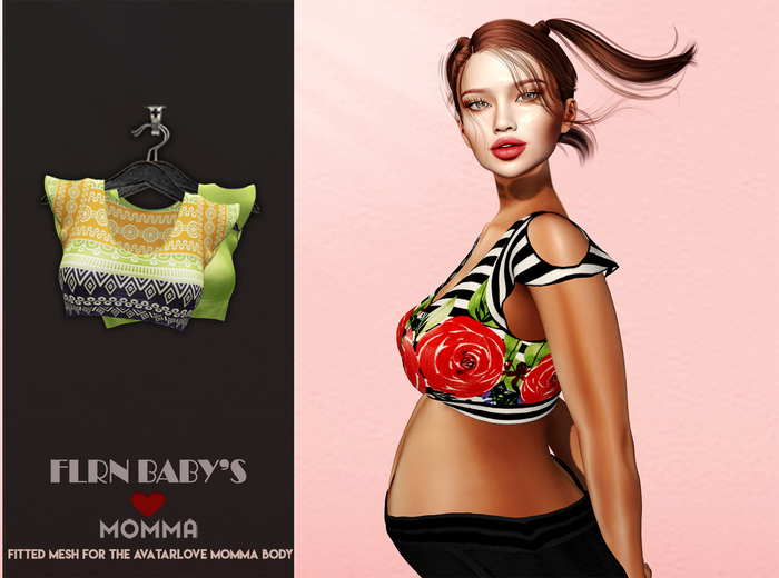 [FLRN DESIGN] - MOMMA MINI TOP_LEMON