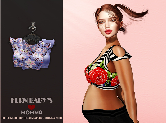 [FLRN DESIGN] - MOMMA MINI TOP_LILAC