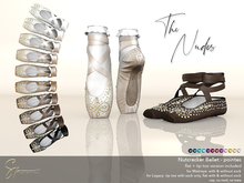 S&P Nutcracker shoes / pointes nudes (wear to unpack)