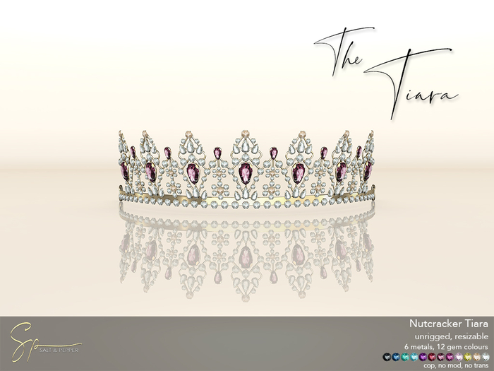 S&P Nutcracker Tiara (wear to unpack)