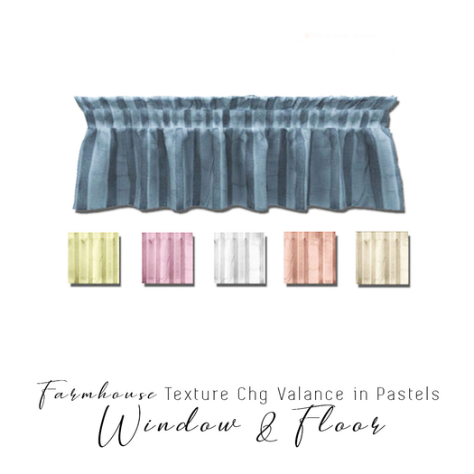 IDEA - Windows - Valance -Pastel Tones