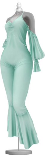 [GIULIADESIGN] -LOVER -DRESS ACQUA