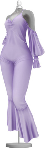 [GIULIADESIGN] -LOVER -DRESS VIOLET