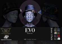 L'Emporio&PL::*Evo*:: -Jeans  pack 1-Bucket Hat.