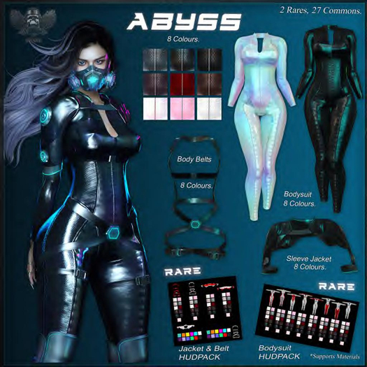 [The Forge] Abyss Bodysuit, Graphene (Box)