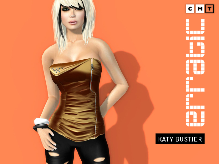 erratic / katy - bustier / gold