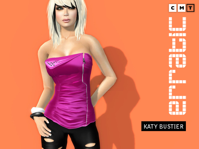 erratic / katy - bustier / hotpink