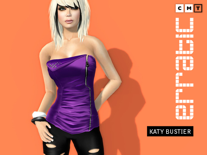 erratic / katy - bustier / purple
