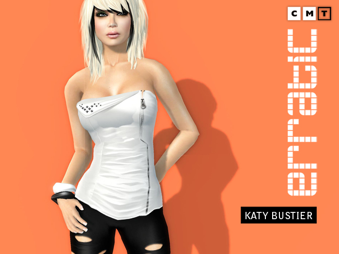erratic / katy - bustier / white