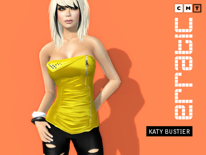 erratic / katy - bustier / yellow