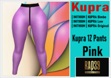 [R39] Kupra 1Z Pants Pink