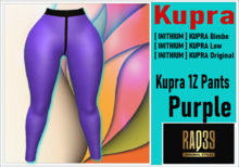 [R39] Kupra 1Z Pants Purple