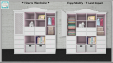 *CC* Hearts Wardrobe [boxed]