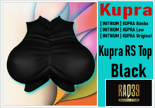 [R39] Kupra RS Top Black