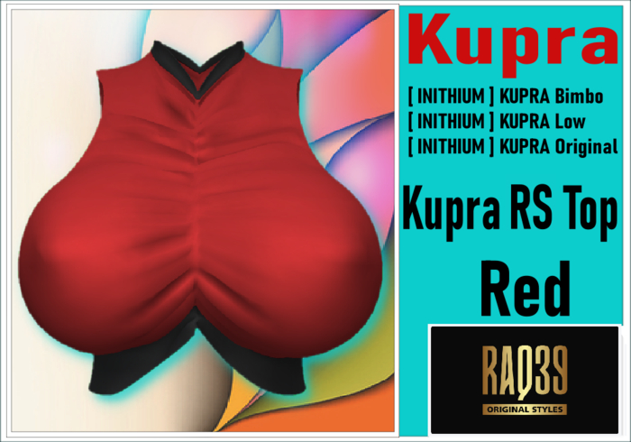 [R39] Kupra RS Top Red