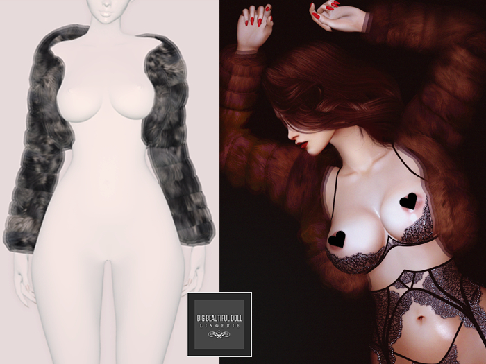COLETTE ebody vtech fur coat ebody waifus fur coat kupra fur coat