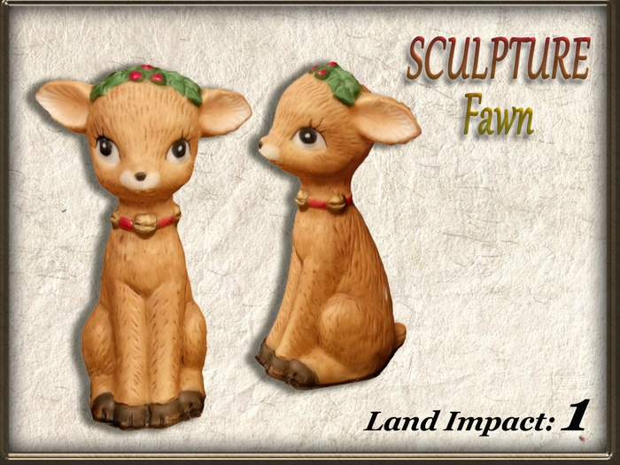 SCULPTURE - Fawn (1 Li) Full Perm