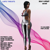 [L.T] Roxy Catsuit - Silver (ADD ME)