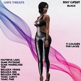 [L.T] Roxy Catsuit - Black (ADD ME)