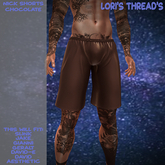 [L.T] Nick Shorts - Chocolate (ADD ME)