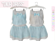 * {.:Little Stars.:} * Dior Dress - Blue (non-fitted) TD & Bebe