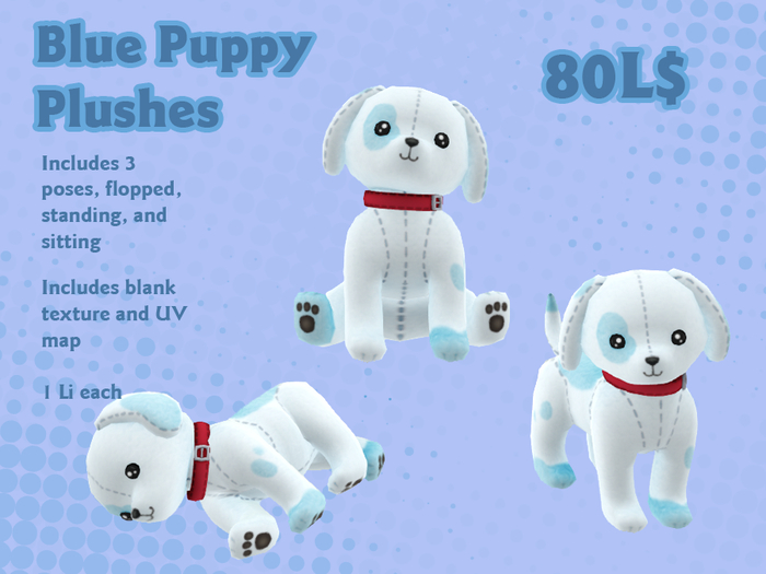 Liminality- Blue Puppy Plushes