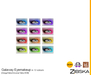 Galaway eyemakeup colourchart
