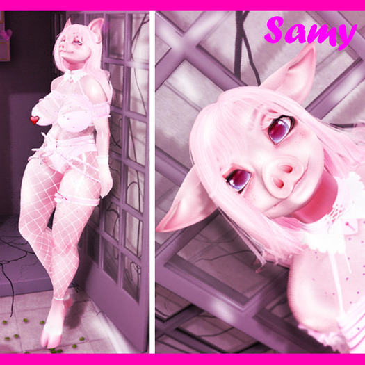 SHAPE FURRY PIG F