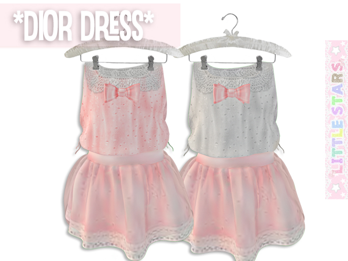 * {.:Little Stars.:} * Dior Dress - Blush (non-fitted) TD & Bebe