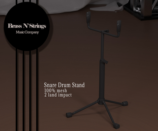 Second Life Marketplace Snare Drum Stand [BnS]