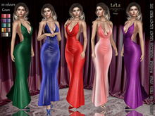{Le'La} Vania Gown Plain 