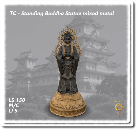 TC - Standing Buddha Statue
