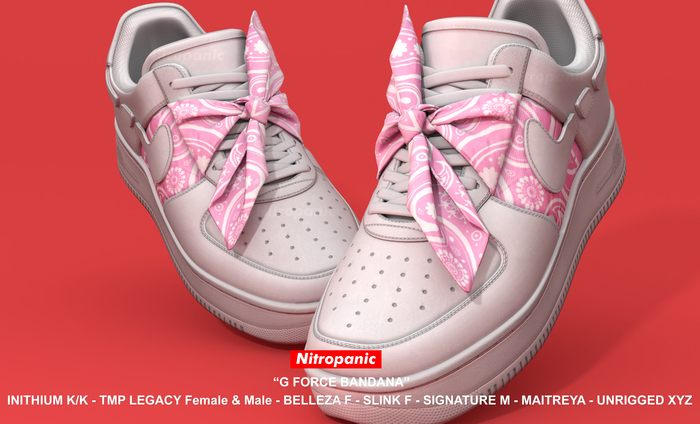 NitroPanic_G FORCE Bandana BBPINK (ADD)