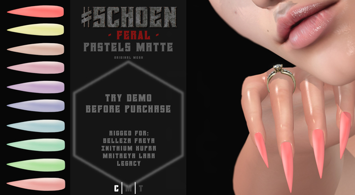 #SCHOEN - Feral - Pastels Matte