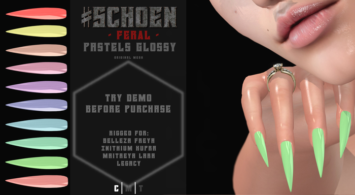 #SCHOEN - Feral - Pastels Glossy