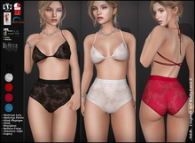 .:S&B:. Lingerie Set Hally Lace 2 (unpacked)
