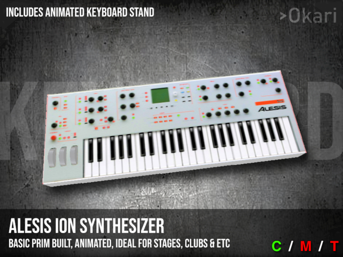Alesis Ion Synthesizer (w/animation)