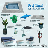 N4RS Pool Time Full Set Inc RARE