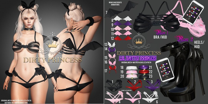 DIRTY PRINCESS- Lil Batty Princess LARA 1 RARE