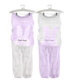 * {.:Little Stars.:} * Sleepy Bunny * Purple (non-fitted TD Baby & Bebe)