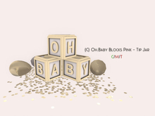 {C} Oh.Baby Blocks Yellow - Tip Jar